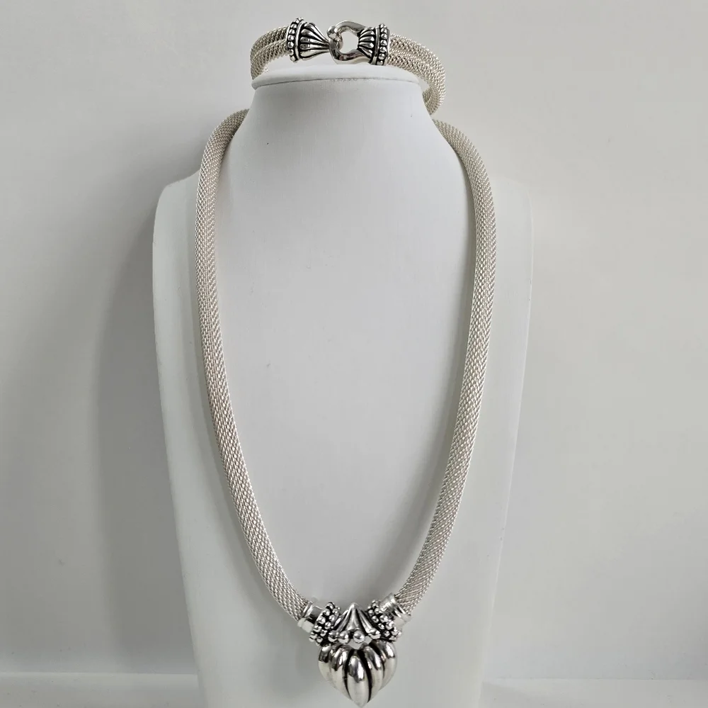 Vintage material sterling